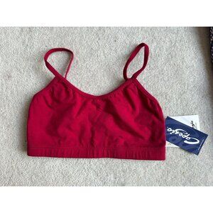 NWT Capezio CC500 Pink Cami bra with adjustable strap Small